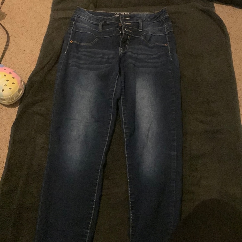Mid rise jeans